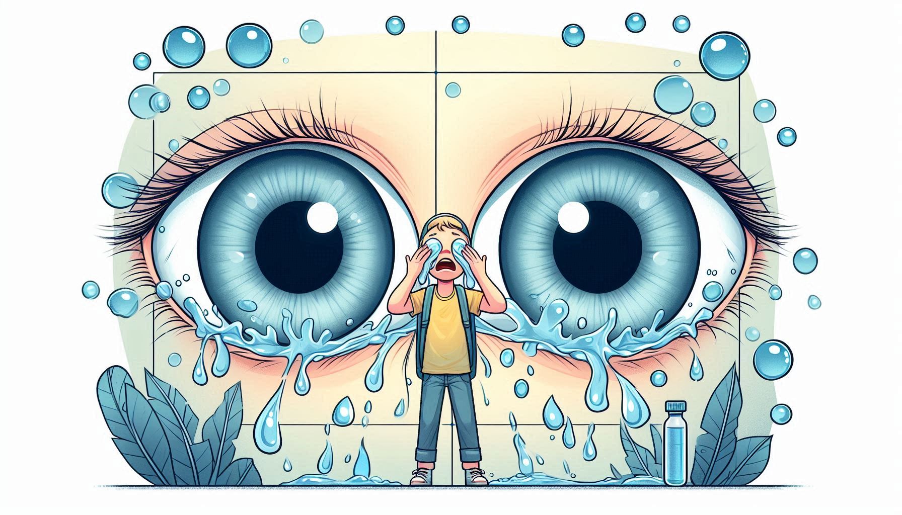 Perché gli occhi lacrimano