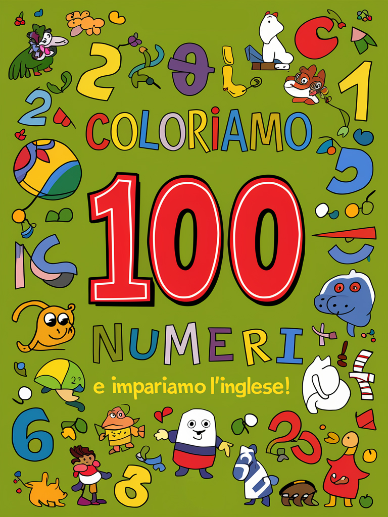 Coloriamo i Numeri in Inglese